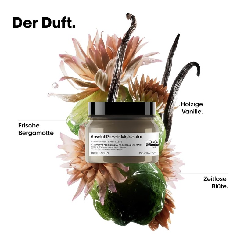 L'Oréal Professionnel Mask for Structure-Damaged Hair, Molecular Deep Repair for