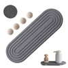 Stone Drying Mat Kitchen, 30 × 10 cm Stone Dish