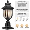XANGQAN Dusk to Dawn Outdoor Post Lights Light Hardwired 120V