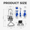 SUS 304 Stainless Steel Adjustable Toggle Clamp, 5608A Quick Release
