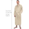 normani Men's Bathrobe Extra Long 100% Cotton Oeko Tex 100