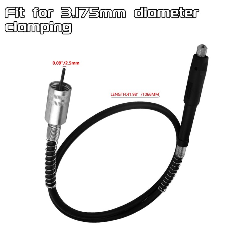 WMYCONGCONG Flexible Drill Shaft Extension Universal Flexible Shaft Adapter Attachment