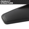 CROSSDESIGN Quarter Side Window Louvers Board Compatible with Ford Mustang