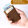 Dinghao RFID Blocking Slim Money Clip Aluminum Wallet Automatic Pop-up