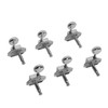 6 Pcs String Tuning Pegs 3L3R High Strength Metal Machine