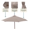 Formosa Covers - 9ft Market Patio Umbrella Replacement Canopy -