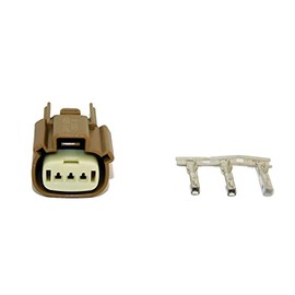 1x Connector 3-way 3 pin for Ford Ignition Coil WPT-1284 w/out wire