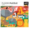 Petit Collage Floor Puzzle, Safari, 24-Pieces – Large Puzzle for