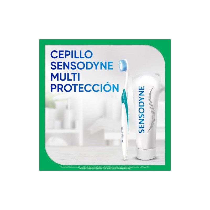 Sensodyne Cepillo de Dientes para Dientes Sensibles Multi Protection, Suave,