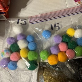 CA&T Cast Refill Cotton Balls For Cat Toy Safe For Kids