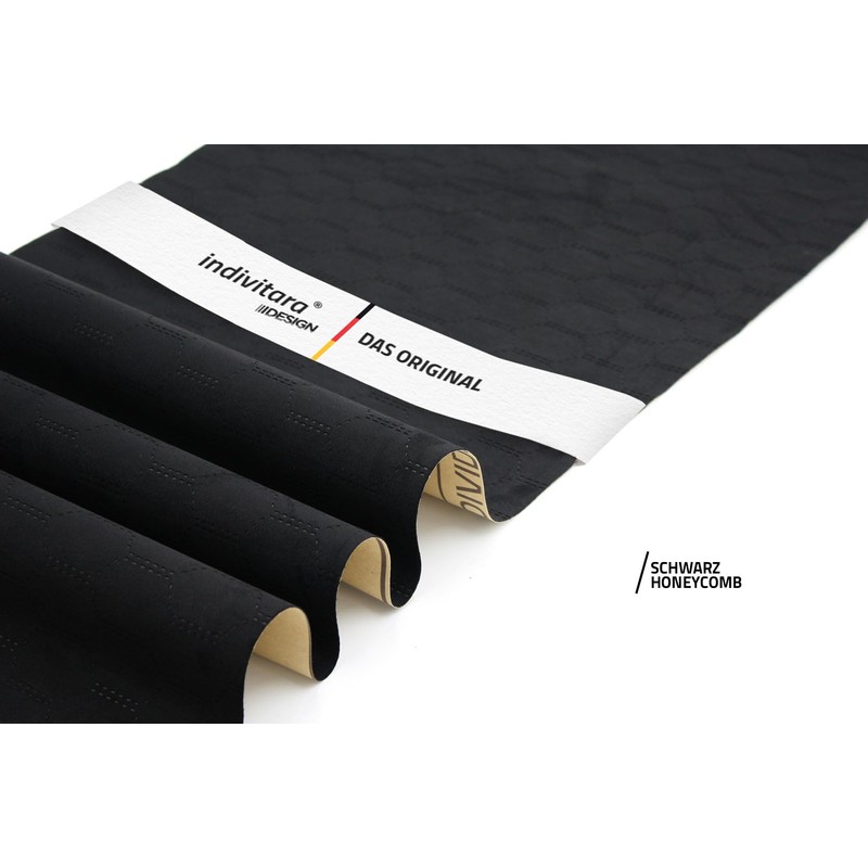 indivitara® Design Self-Adhesive Microfiber Suede Wrap – Stretchable Car Interior