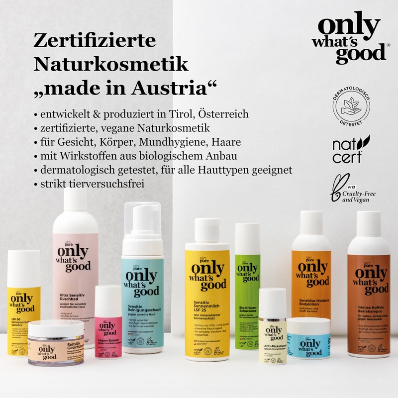 Only What's Good Organic Herbal Toothpaste Effectively Removes Plaque &