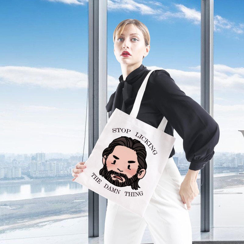 JTOUK RPG Video Game Gift BG3 Merch Stop Licking The