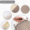 2-Pack Reusable Beeswax Bread Bags for Sourdough, Natural Linen Bag