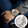 Waterproof Chronograph Watch Fashion Casual Mechanical Silicone Calendar Business Watch