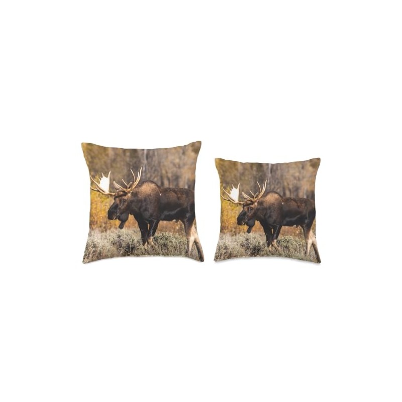 Moose Throw Pillow