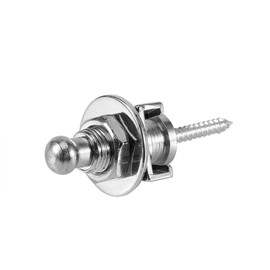 Schaller Secure, Guitar Strap Gitarre Security Locks, Schaller Security Lock Locks Buttons, 10 Pieces, Guitar Strap Buttons, Quick Release Safety Strap Locks, Nonslip Strap