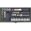 Proxxon (23080 36 Piece Socket Set with 1/4 inch Square
