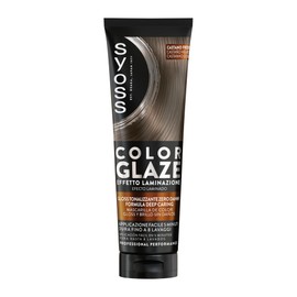 Syoss Color Glaze Cool Brunette 130 ml, Gloss tonalizzante con effetto laminazione, formula protettiva con cheratina. Dura fino a 8 lavaggi. Applicazione facile in 5 minuti.