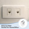 sourcing map 20 Pack Cat 6 Tool-Free RJ45 Ethernet Jack,