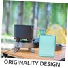 SUPVOX 5pcs Elegant Flat Water Bottle Lightweight Kettle Reusable Leakproof
