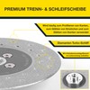 STREND PRO Diamond Disc 125 mm for Tiles/Ceramic/Glass/Granite/Mramor - Use