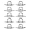 10Pcs Eye Plate 316 Stainless Steel Heavy Duty Suspension Pad