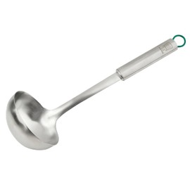 Chefkoch trifft Fackelmann - Premium Munich Ladle Made of Stainless Steel, 31 cm, Dishwasher Safe, Ergonomic Handle, Ideal for Soups and Stews