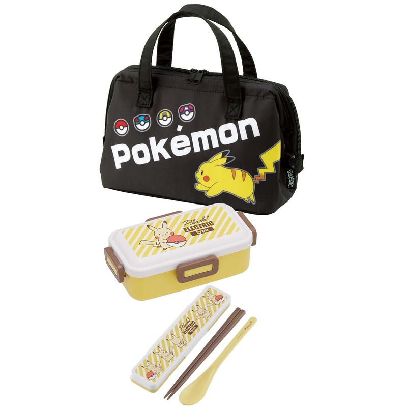Skater KGA1-A Insulated Lunch Bag, Coin Purse, Women's, Pokemon