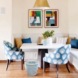 Small Trash Bags, Strong Waste Bags Small Garbage Bag, Thicken Bin Bag Unscented Bin Liner Suitabl for Bedroom Kitchen Bathroom Color Trash Can Liner 4 Gallon 120 Counts