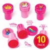 Baker Ross AV242 Princess Self-Inking Stampers for Children to Decorate