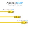 Cmple - Cat5e Ethernet Patch Cable, RJ45 Internet Network Cord,