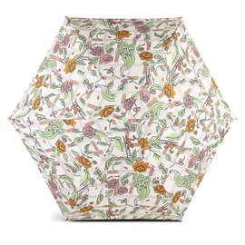 RADLEY London Womens Ladies Girls Mini Telescope Foldaway Superlite Responsible Umbrella Regents Rose in Cream