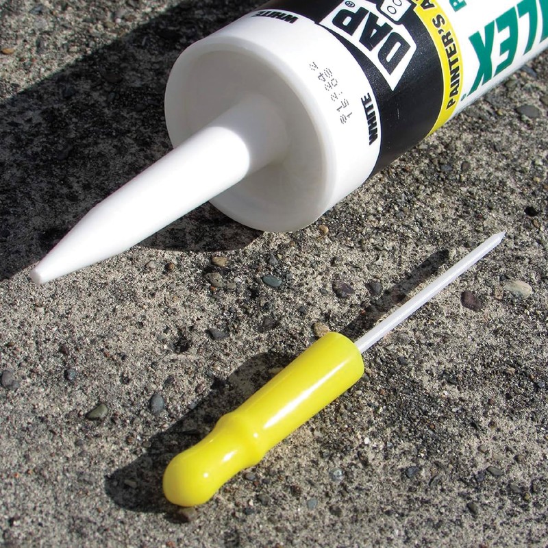 Caulk Cap CCY Caulk Saver Series, Reusable Caulk Tube Sealers