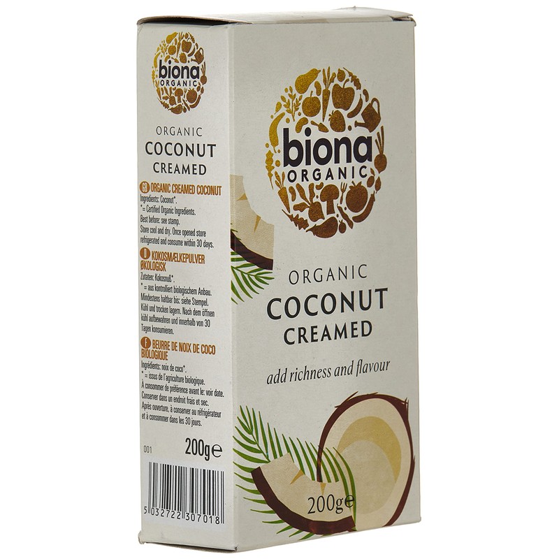 Biona Organic Creamed Coconut, 200g