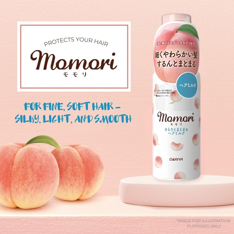 Momori Smooth and Manageable Hair Milk - Leave-In Treatment for