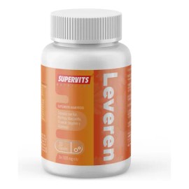 SUPERVITS Suplemento Alimenticio Leveren 30 Capsulas Sabor Sin Sabor