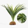 KERUIDENG Reptile Terrarium Decor, Bearded Dragon Tank Accessories，Spider Plants for