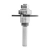 ENT 16460 Flat Dowel Mill HW, Shaft (S) 8 mm,
