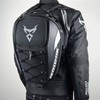 MOTOCENTRIC Motorcycle Tail Bag, 25L-38L Waterproof Helmet Backpack, Universal Fit,