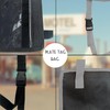 License Plate Holder with Hanging Strap, Test Drive Tag Bag,