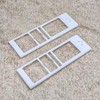 ULEIVA Replacement Housing 2 Pieces White Compatible with AVM FritzFon
