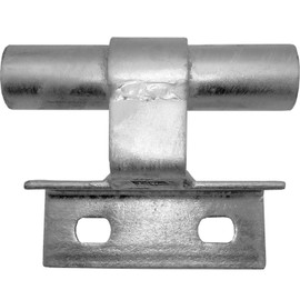 Jake Sales Rolling/Sliding GATE Track Bracket -Wall Mount: for 1-5/8" Track Pipe [Flat Back] 1 Pack