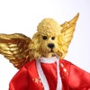 Poodle Apricot w/Sport Cut Angel Tree Topper