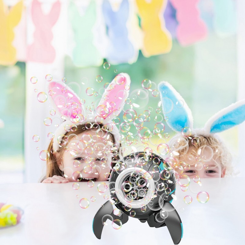 Portable Bubble Machine Automatic Bubble Blower Toys Bubble Maker for