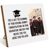WINGTECA Graduation Picture Frame College Masters Senior PHD Degree Graduation