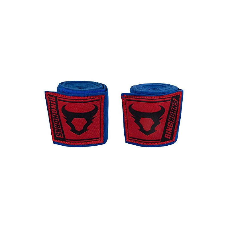 Ringhorns, Charger Handwraps, Men's, 4m, Blue