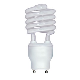 (6-Pack) Satco S8207 26-Watt 2700K GU24 Base Mini Spiral Compact Fluorescent Lamp, 120W Equal6