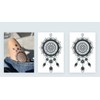 2 Sheets Temporary Dream Catcher Tattoo Mandala Tattoo Fake Tattoo