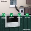 Forestchill Dryer Vent Window Kit for 4" Diameter Dryer Vent